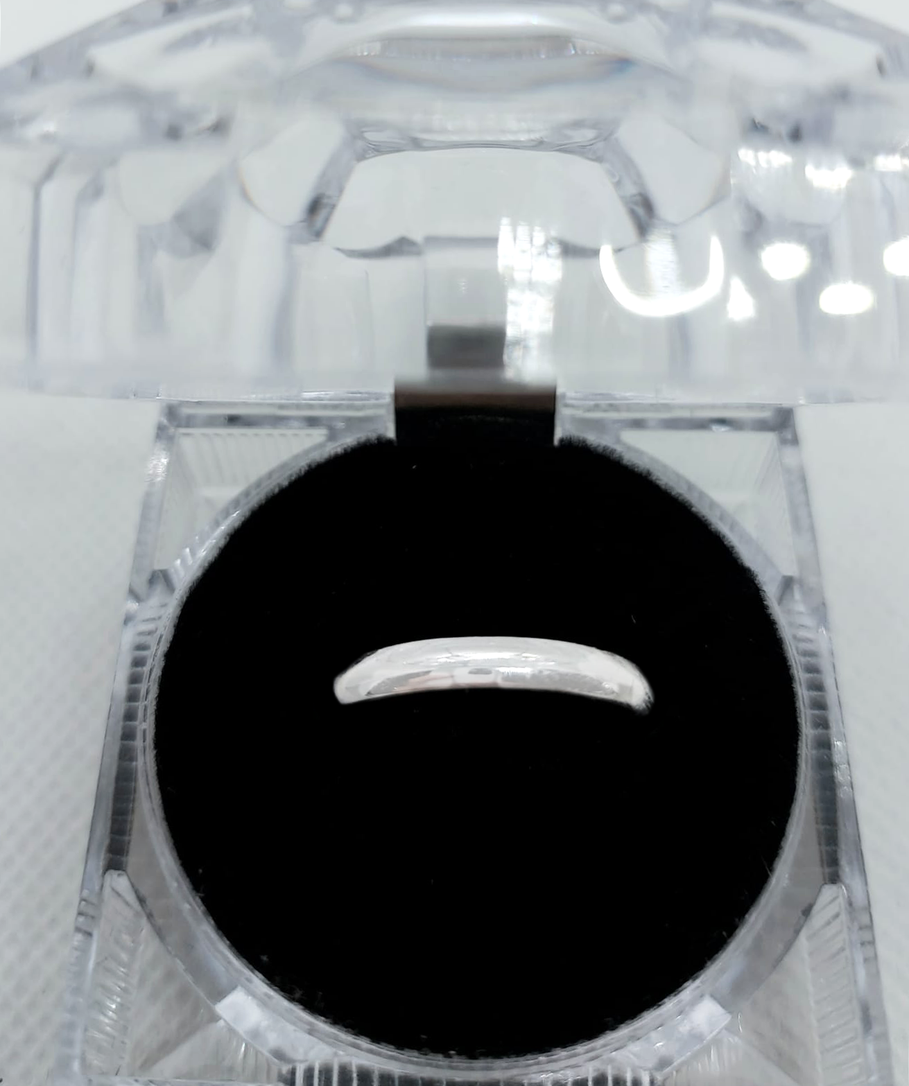 Silver Gent Wedding Ring